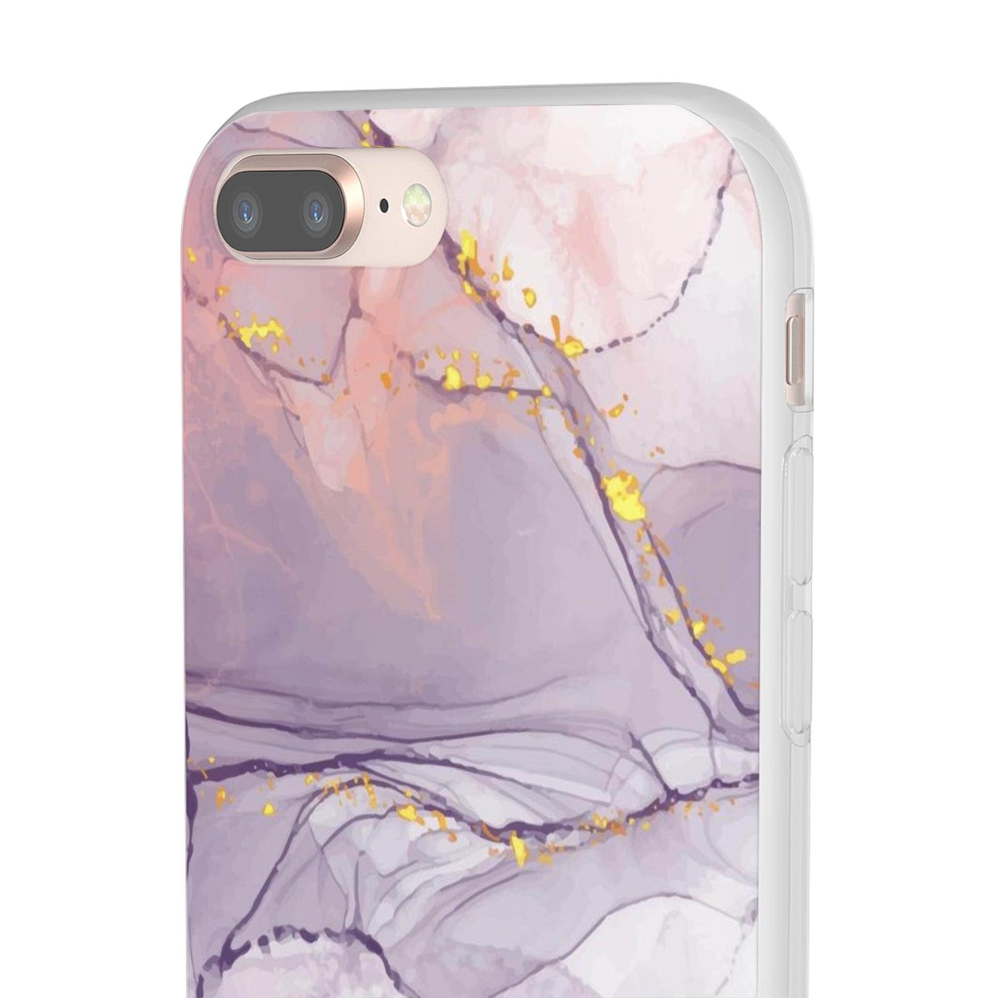 Lavender Marble Slim - PrettyKase