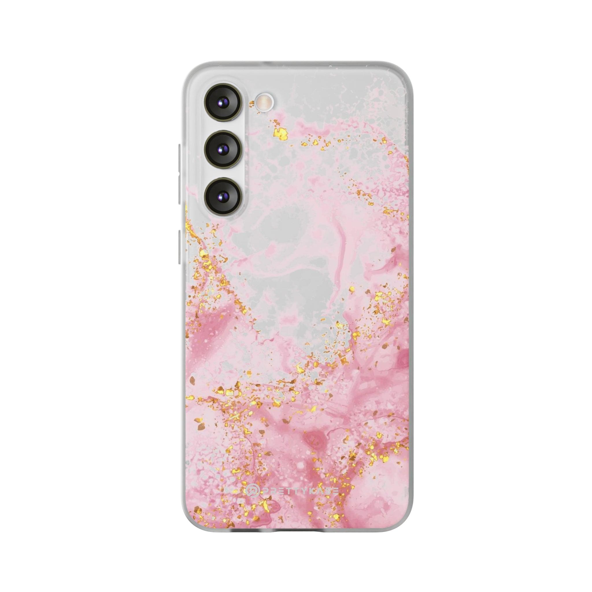 Bubble Gum Marble Slim - PrettyKase