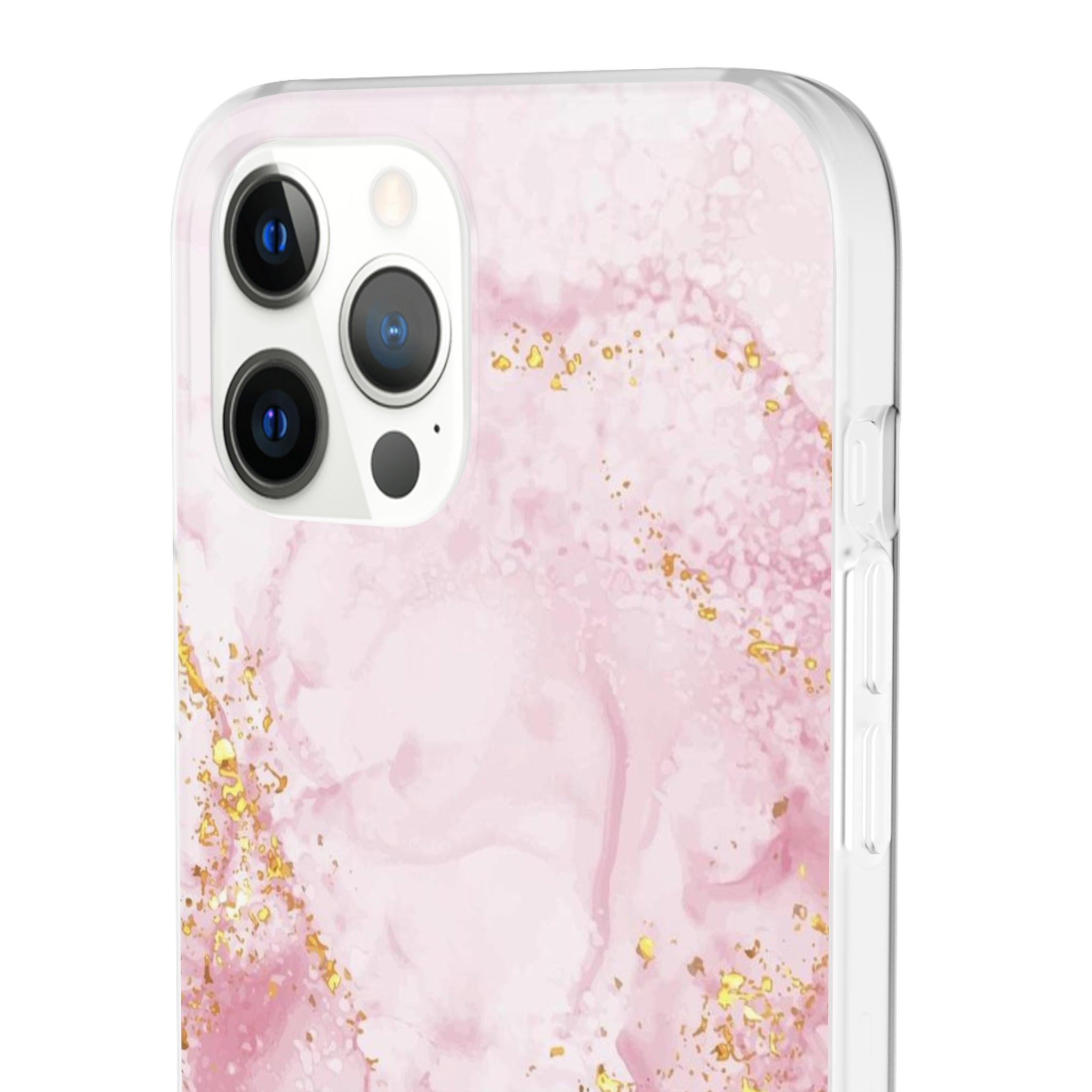 Bubble Gum Marble Slim - PrettyKase