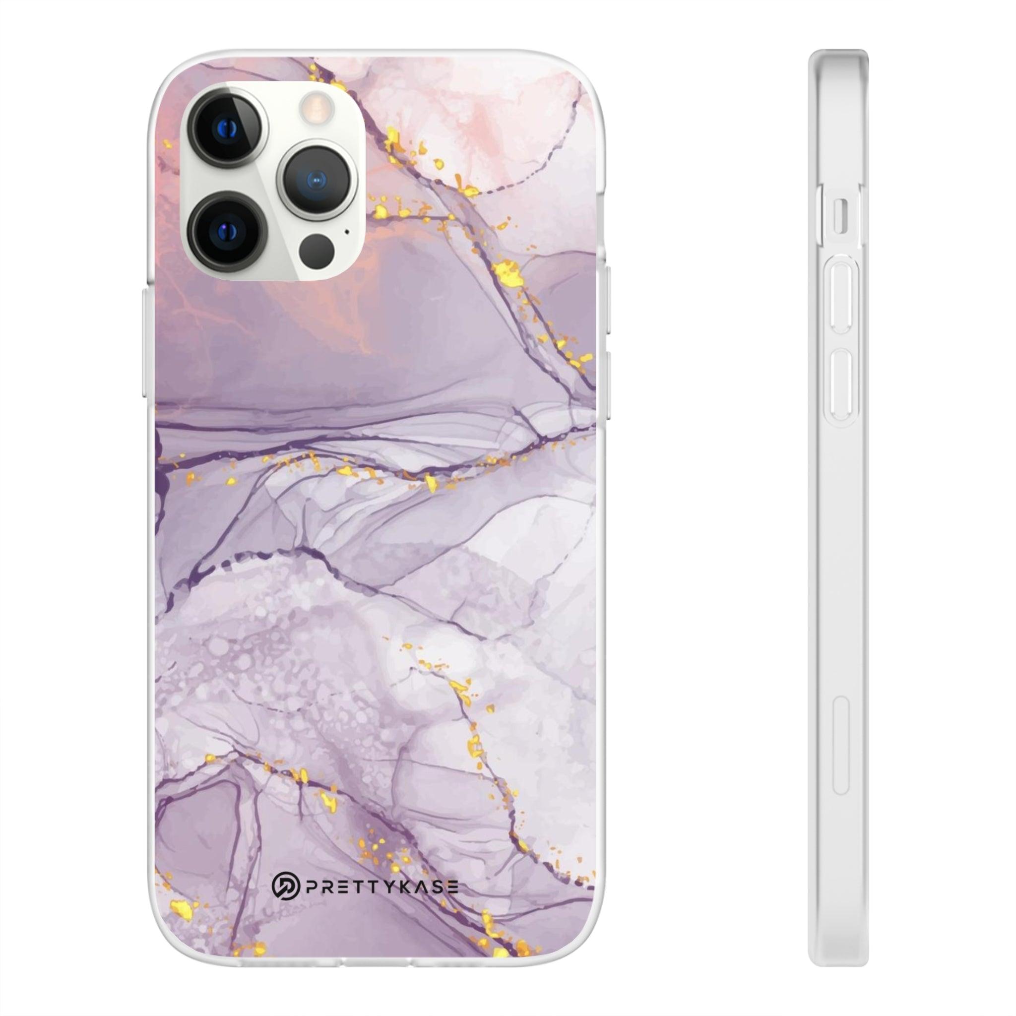 Lavender Marble Slim - PrettyKase