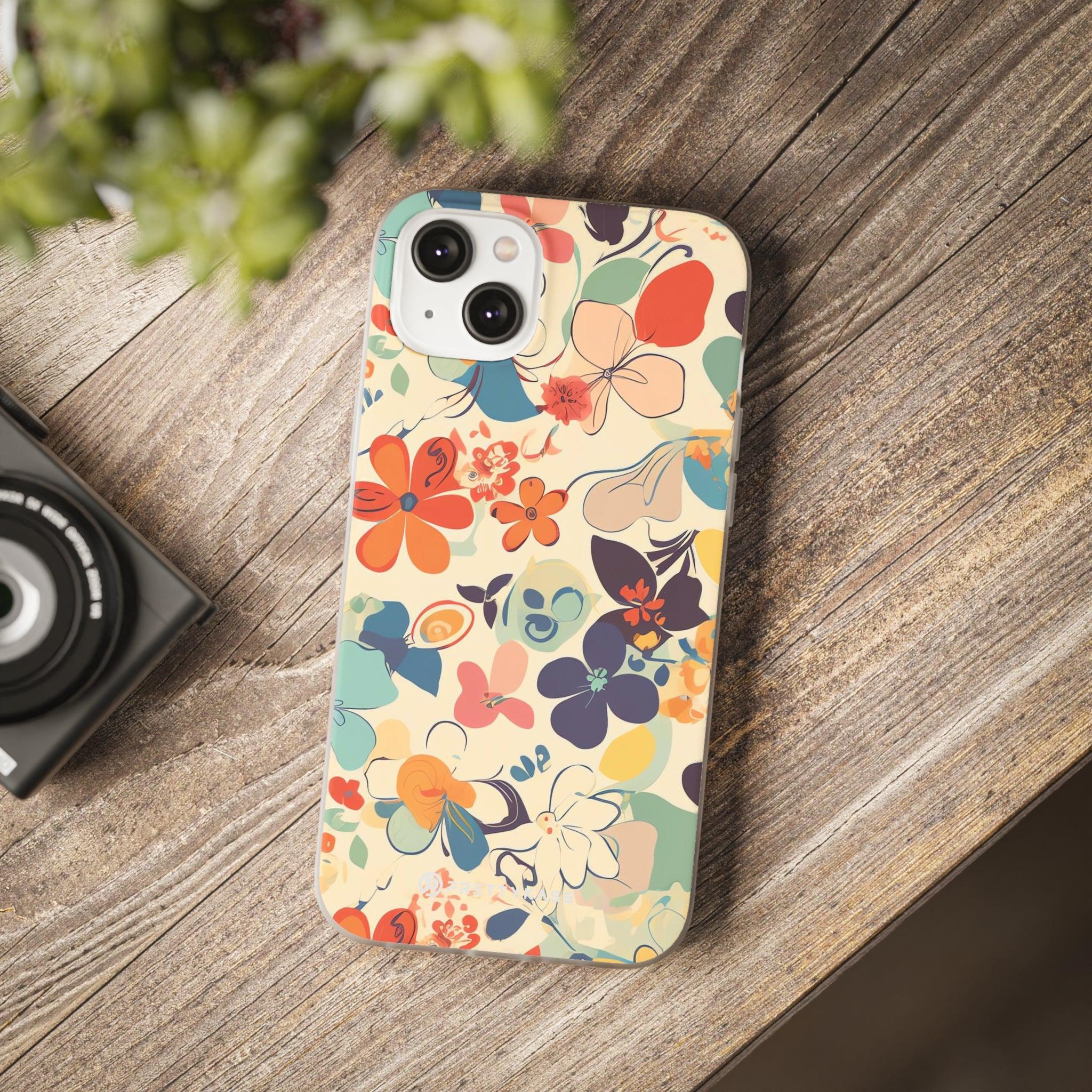 Seamless Floral Pattern Slim - PrettyKase