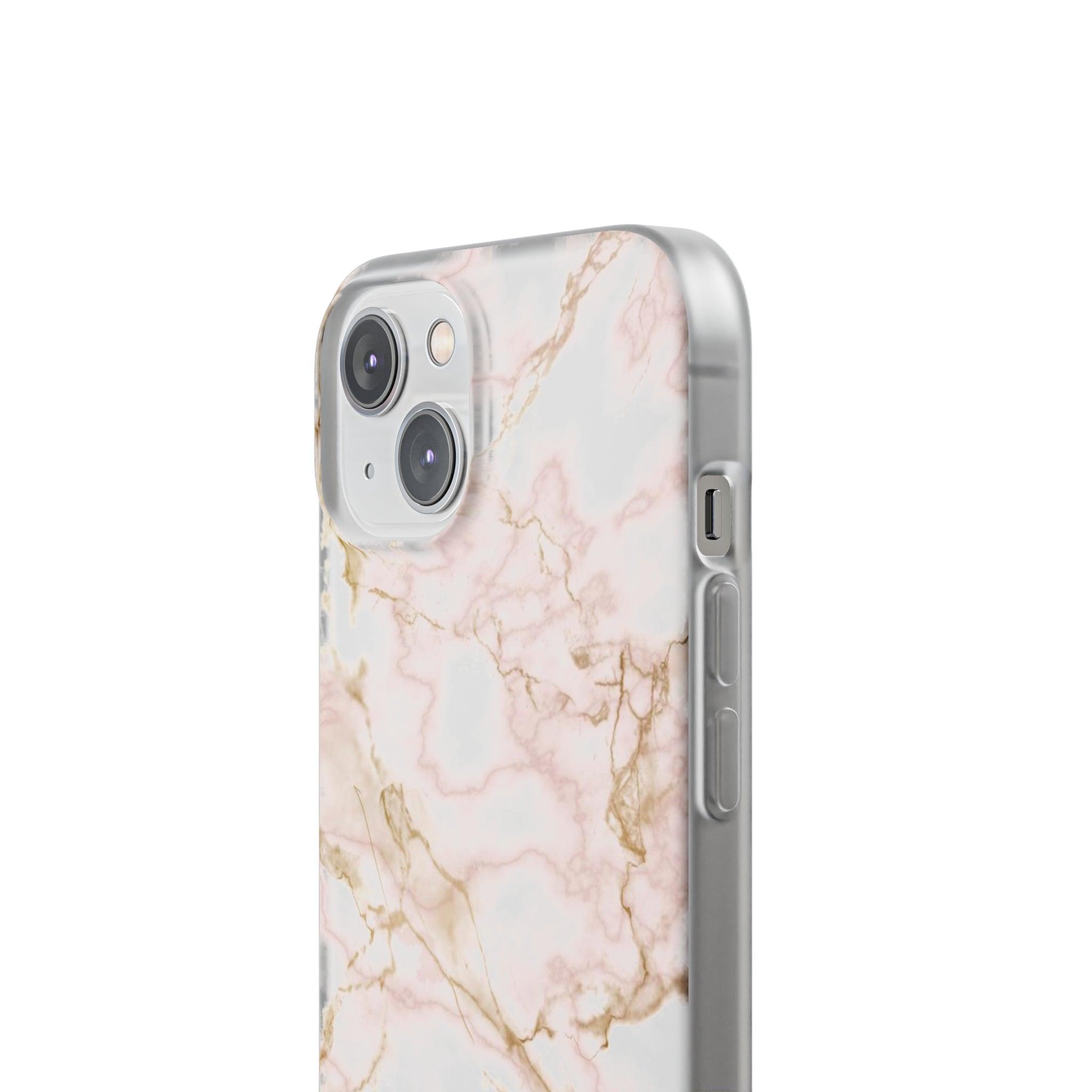 Golden Rosed Marble Slim - PrettyKase