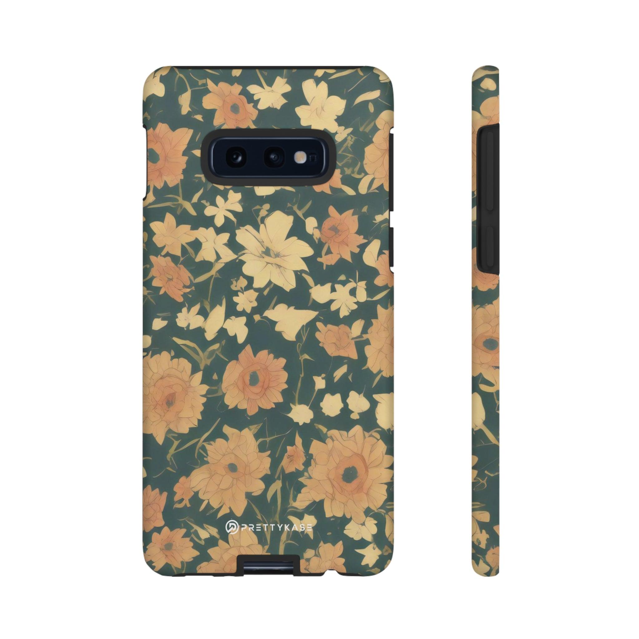 Olive Green Floral - PrettyKase