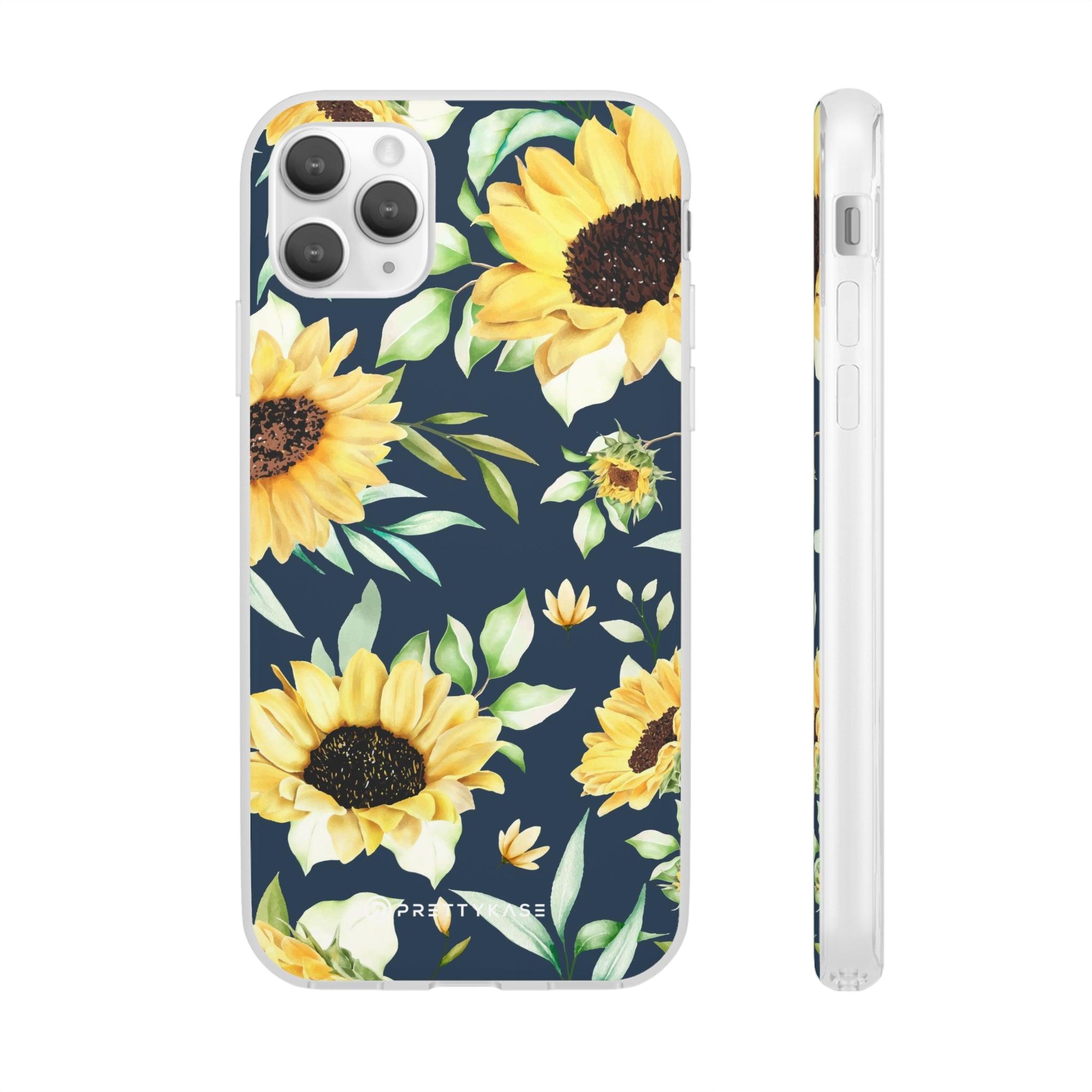 Yellow Floral Evening Slim - PrettyKase