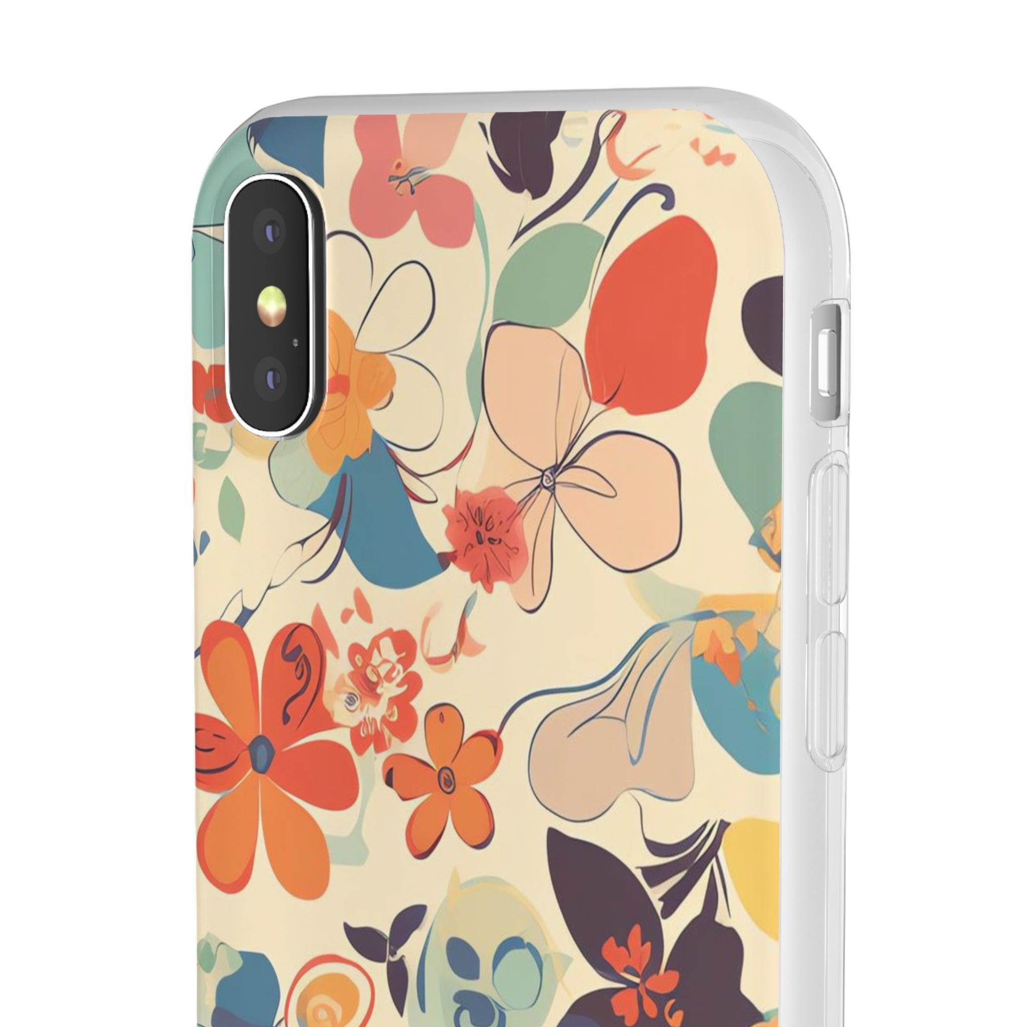 Seamless Floral Pattern Slim - PrettyKase