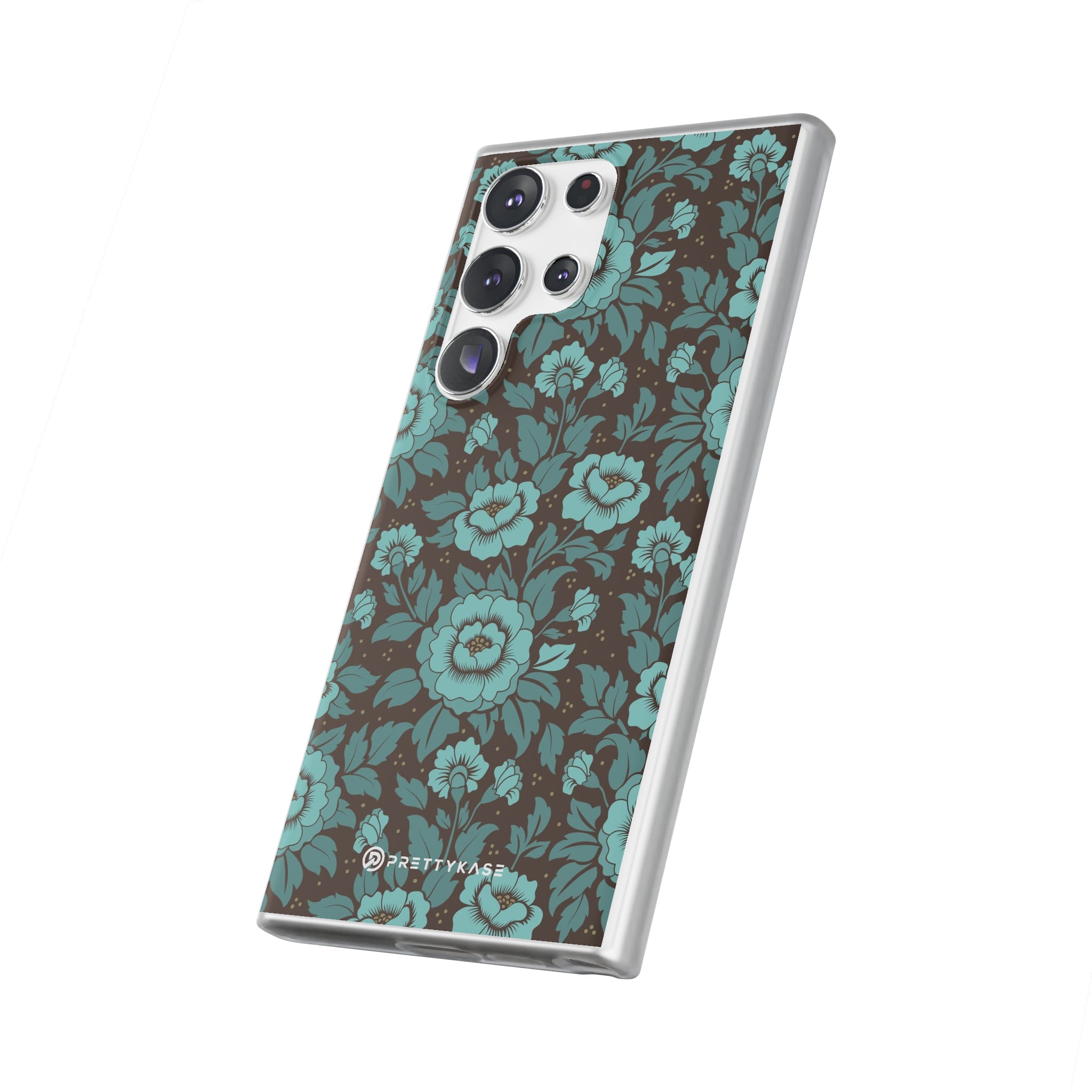 Turquoise floral Slim