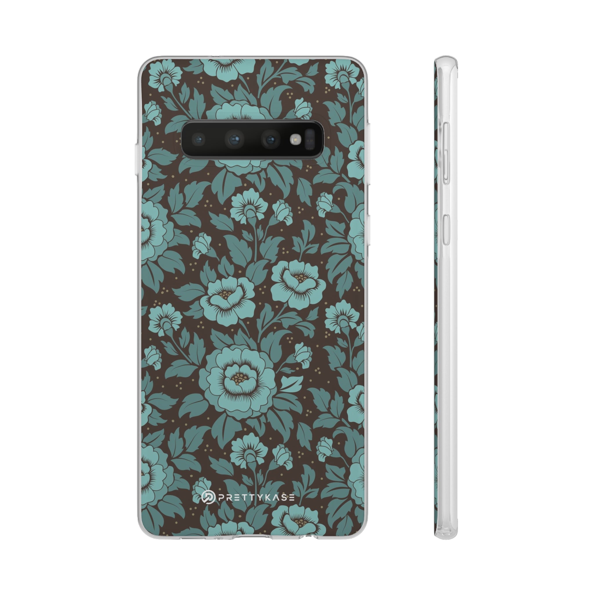 Turquoise floral Slim