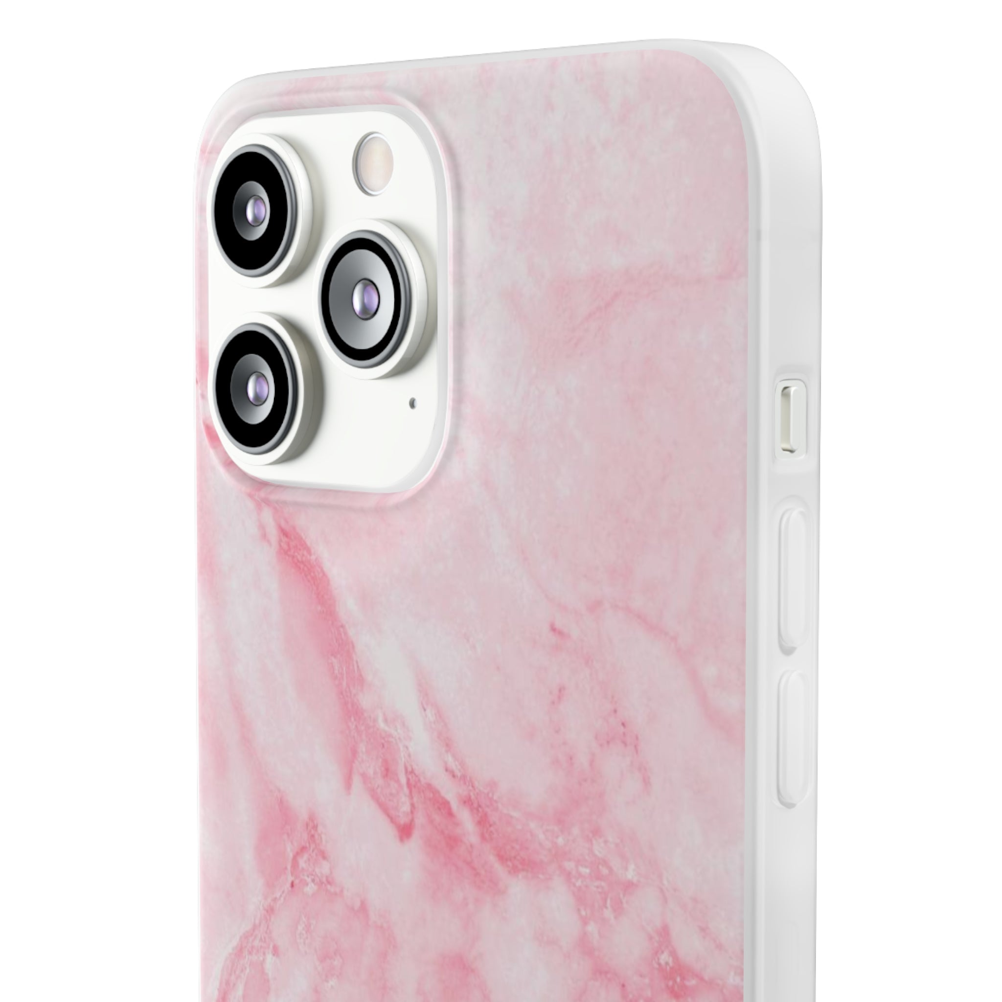 White Pink Marble Slim