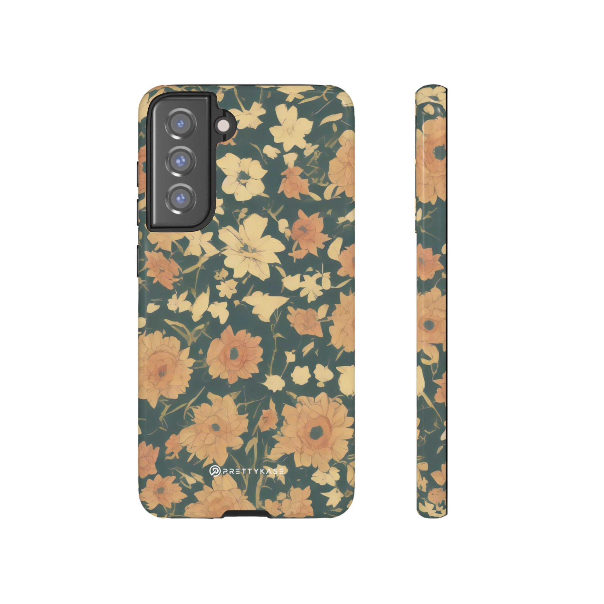 Floral vert olive