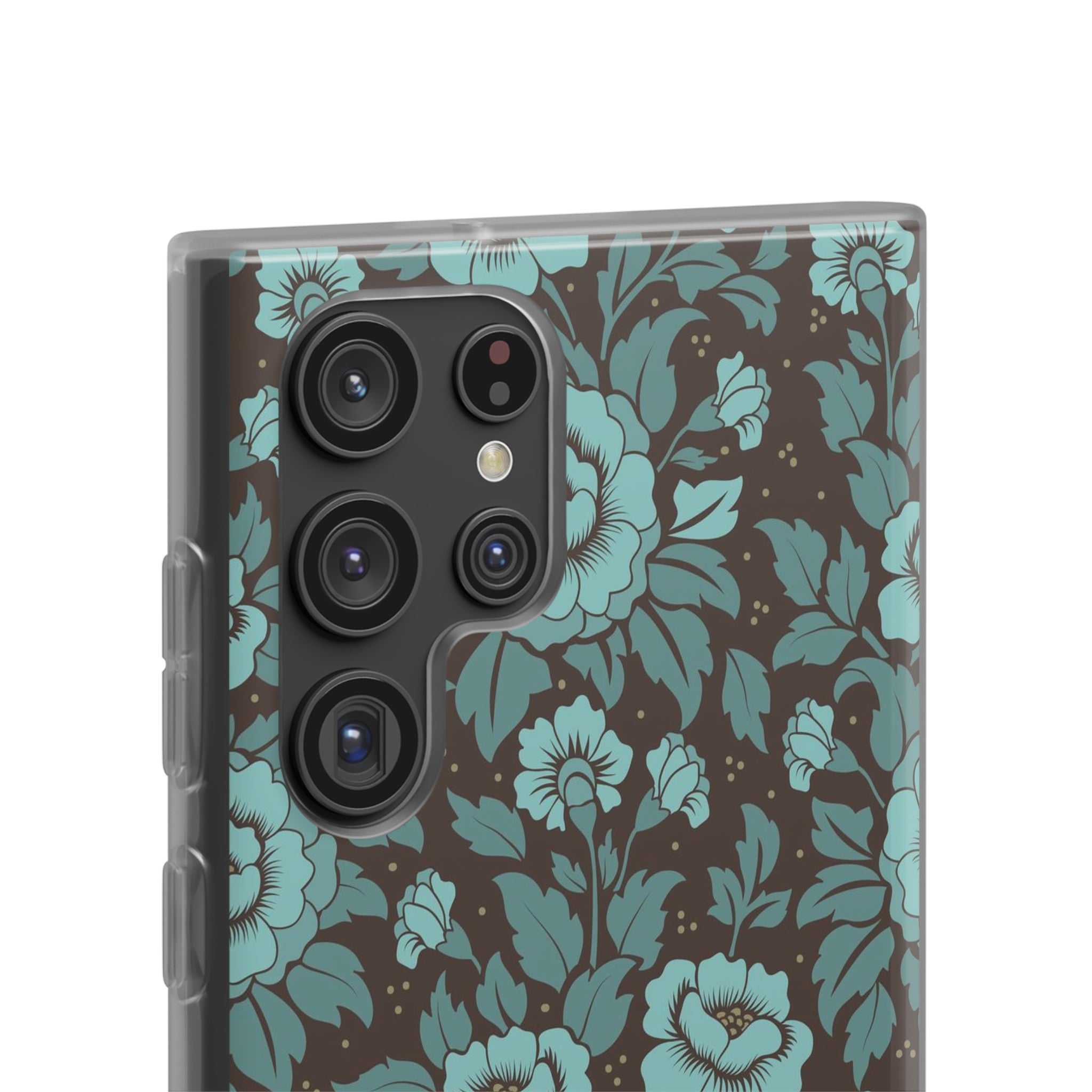 Turquoise floral Slim