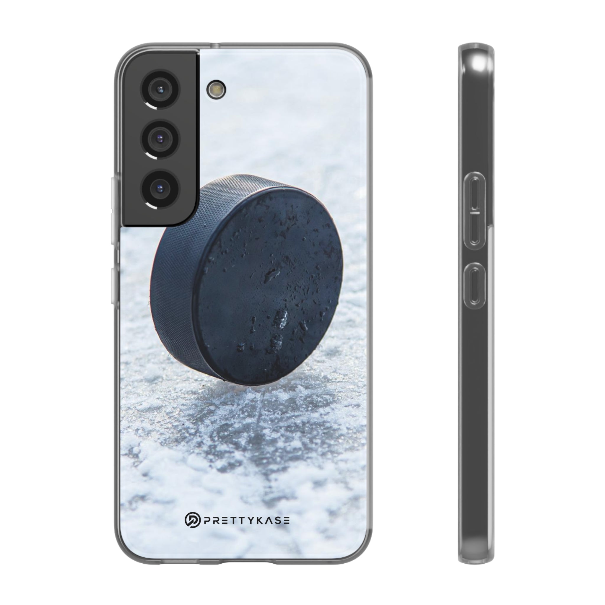 Black Hockey Puck Slim