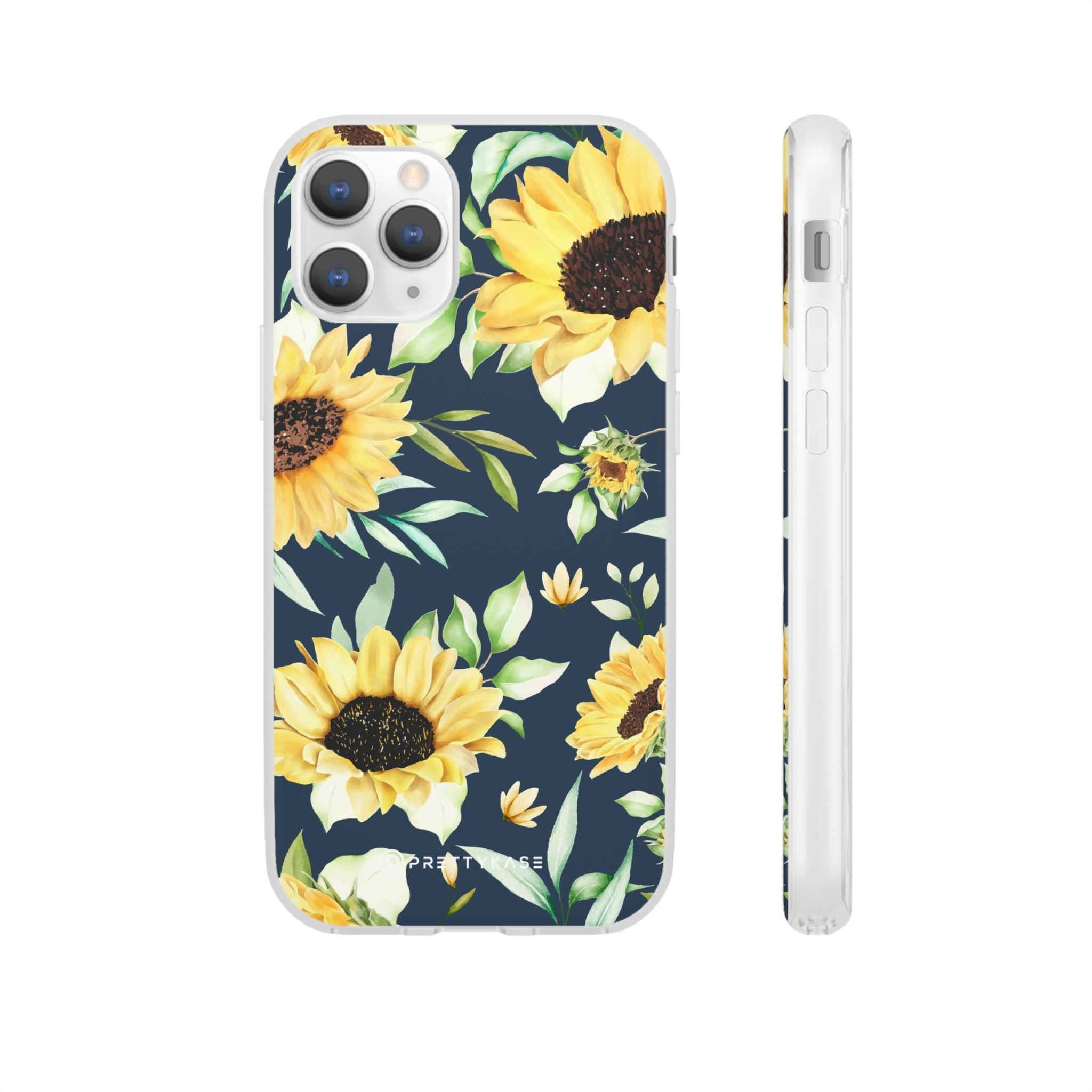 Yellow Floral Evening Slim - PrettyKase