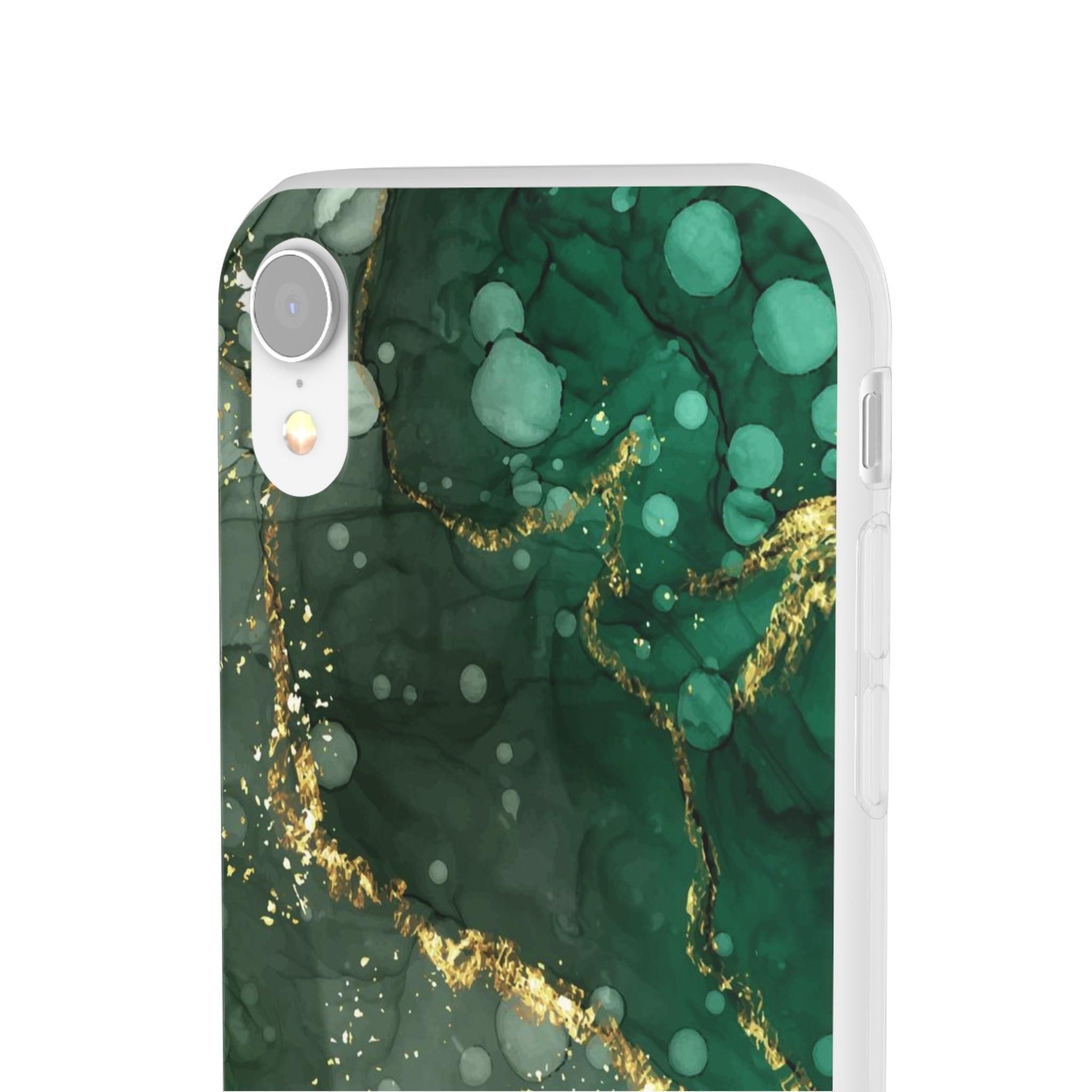 Gold Jade Green Slim - PrettyKase