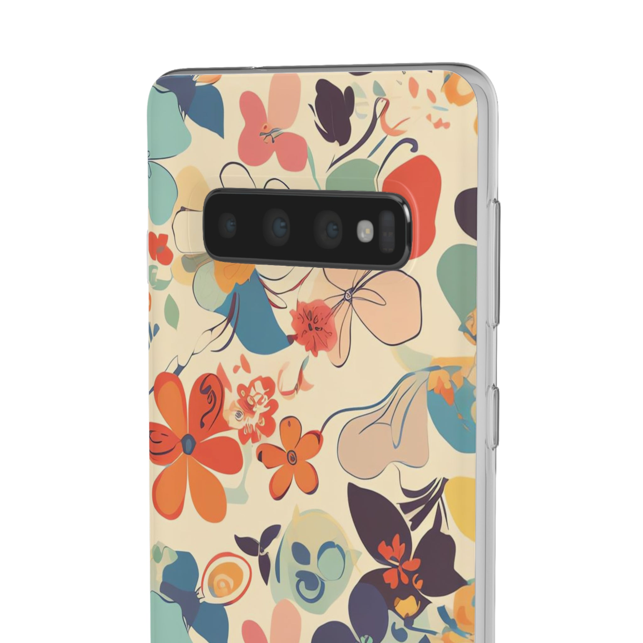 Motif floral sans couture mince