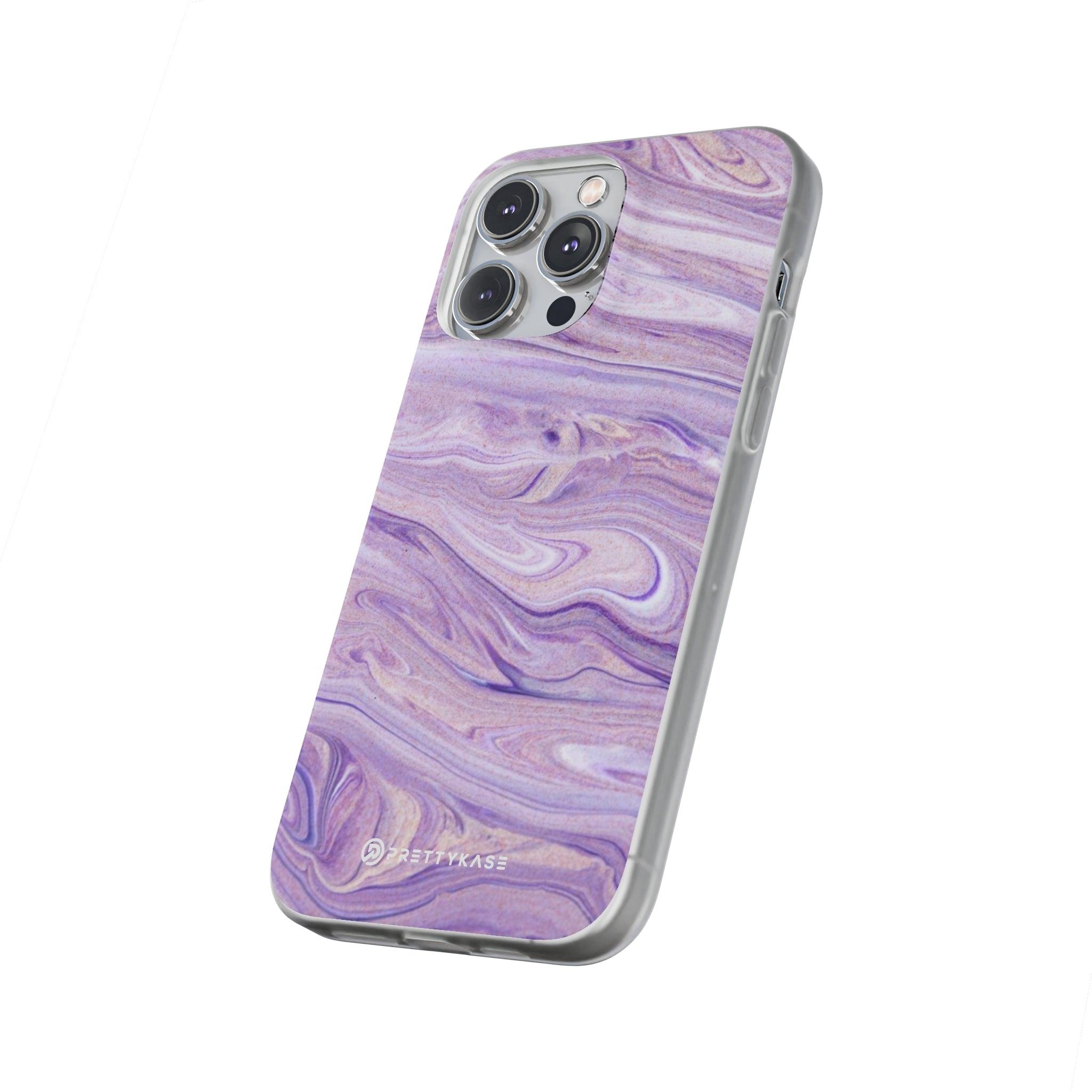 Purple Marble Slim - PrettyKase