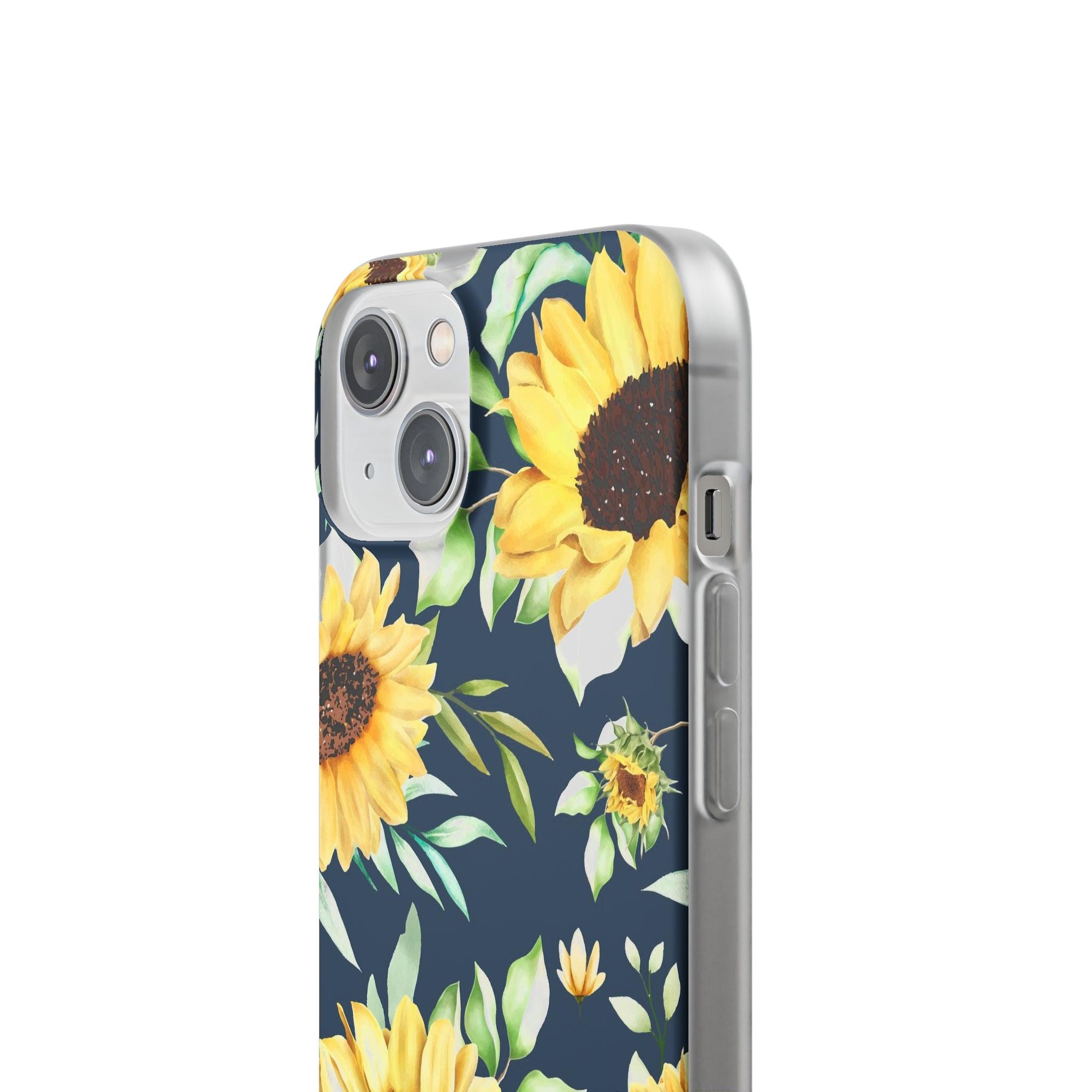 Yellow Floral Evening Slim - PrettyKase