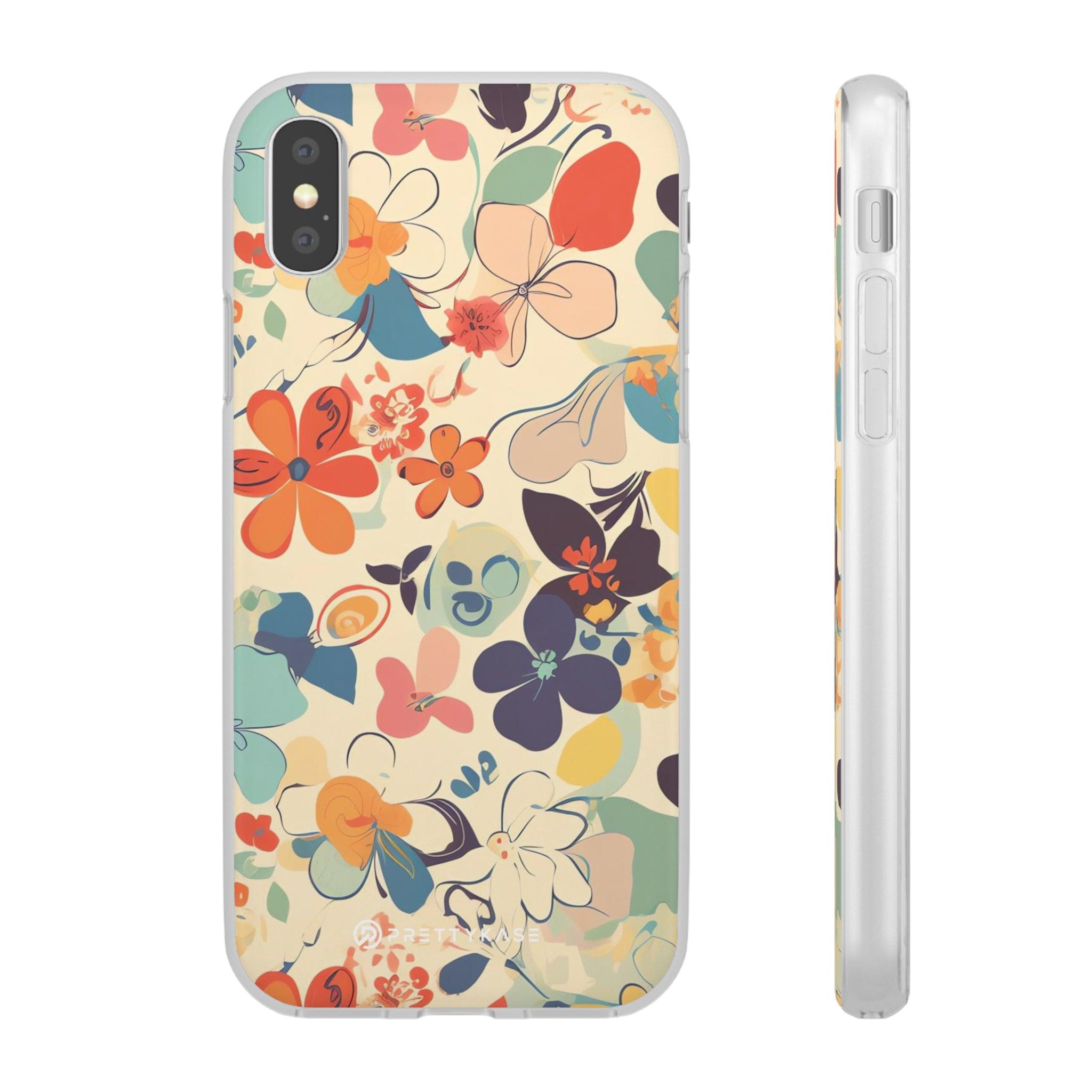 Seamless Floral Pattern Slim - PrettyKase