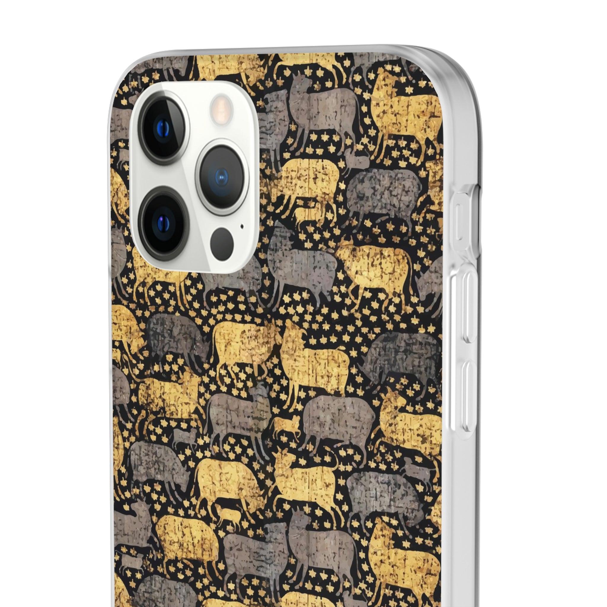 Seamless Brown pattern Slim - PrettyKase