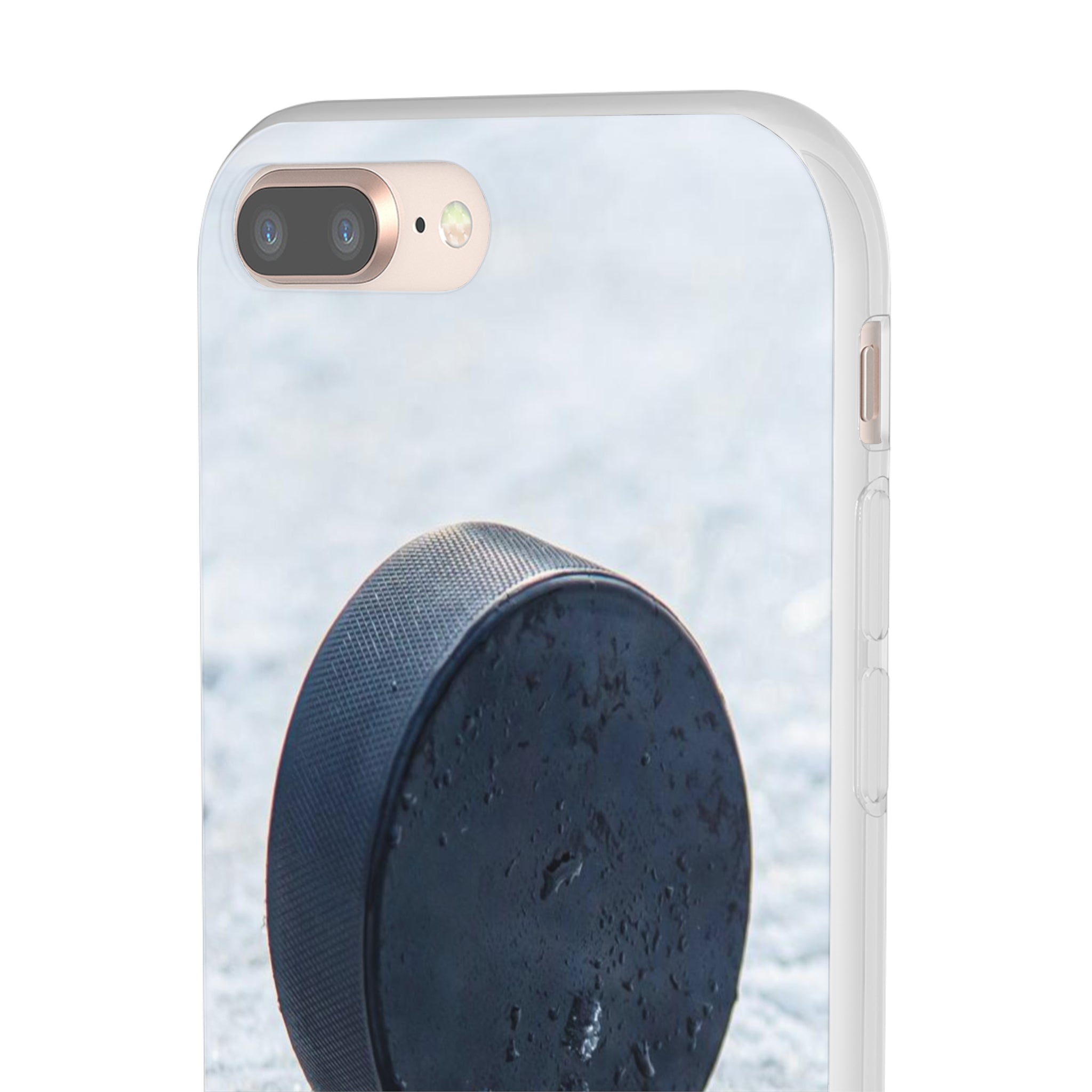 Black Hockey Puck Slim