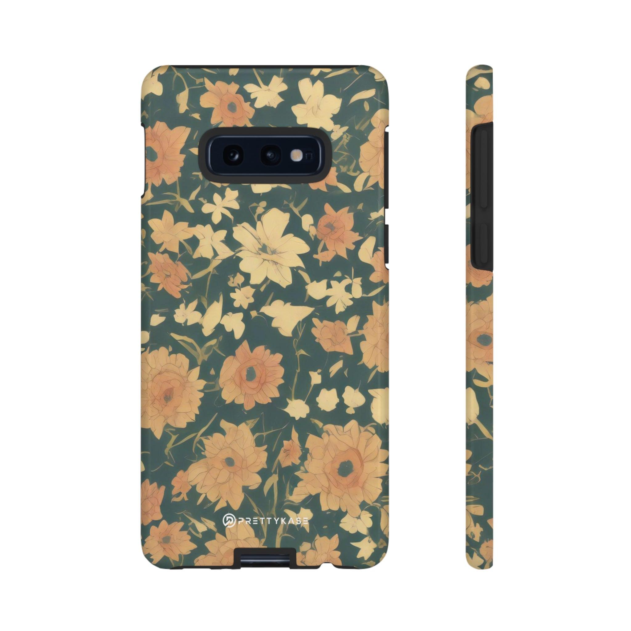 Olive Green Floral - PrettyKase