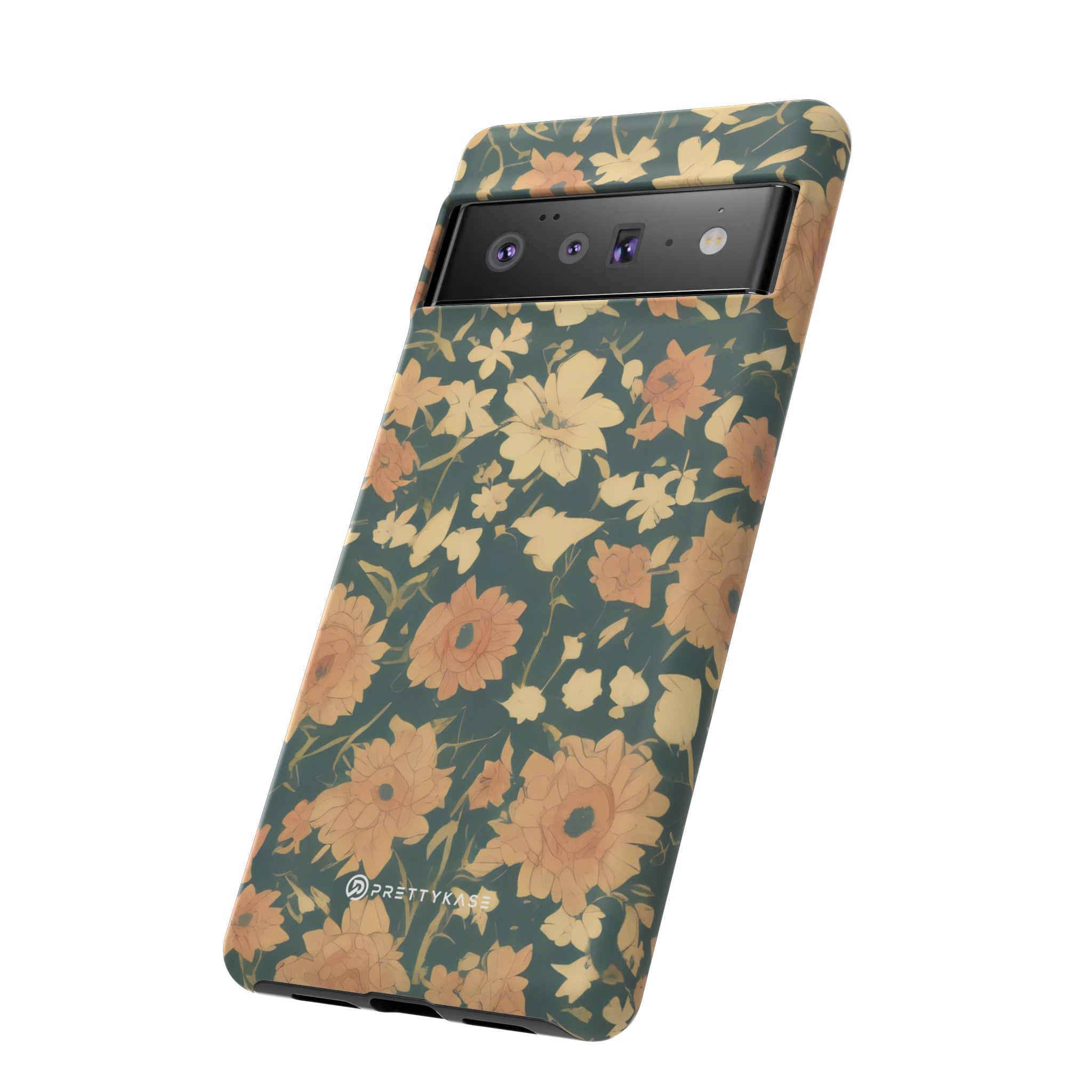 Floral vert olive