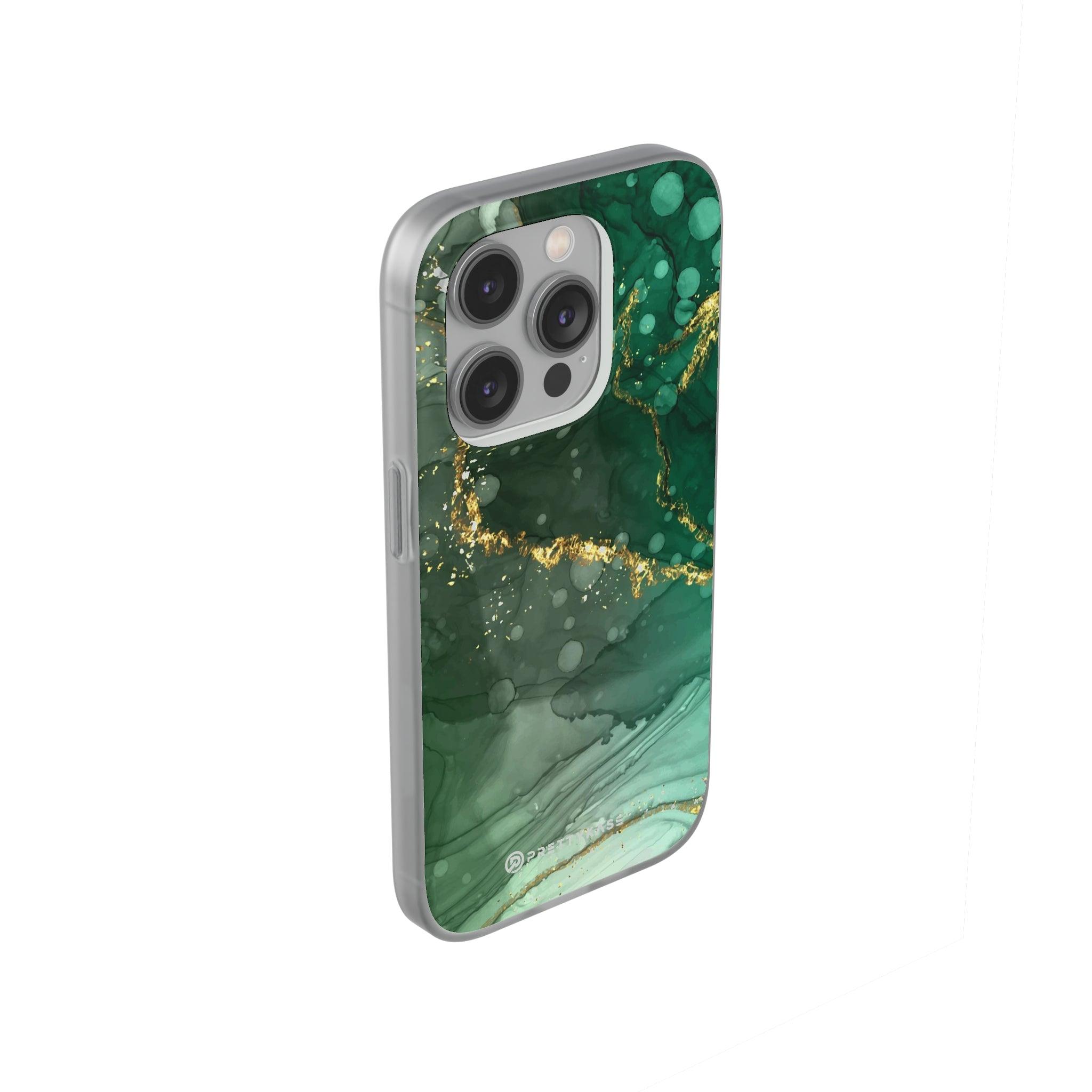 Gold Jade Green Slim - PrettyKase