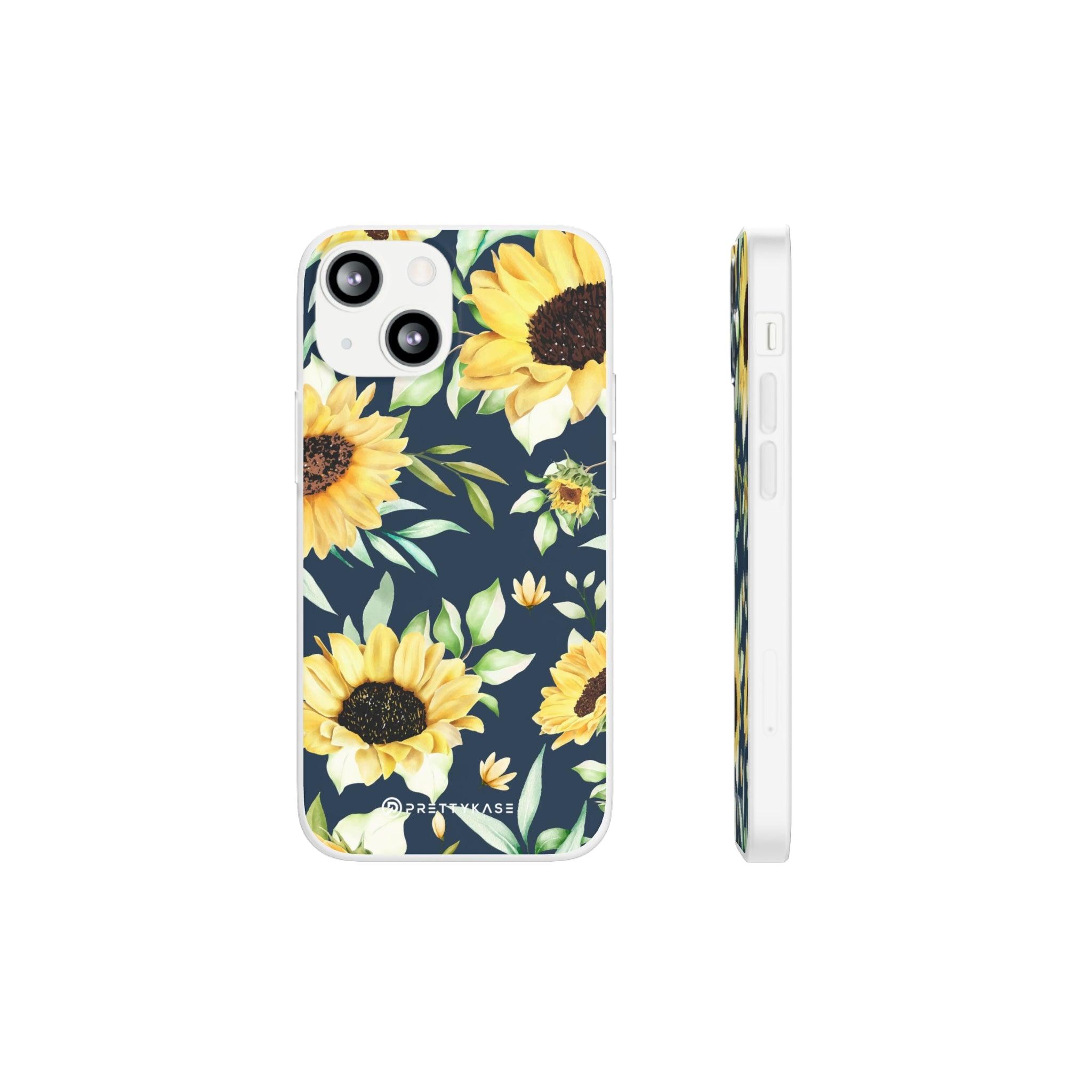 Yellow Floral Evening Slim - PrettyKase