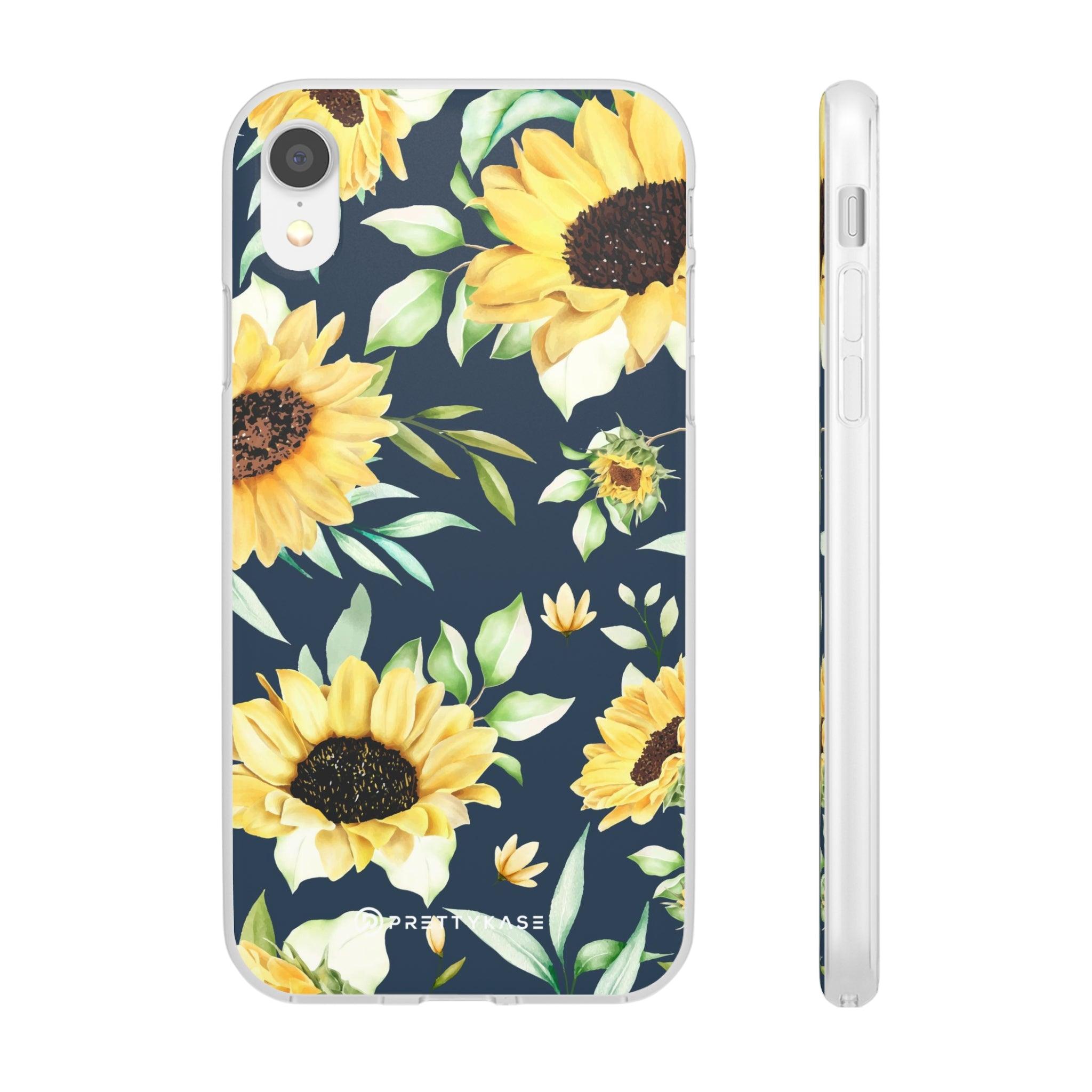 Yellow Floral Evening Slim - PrettyKase