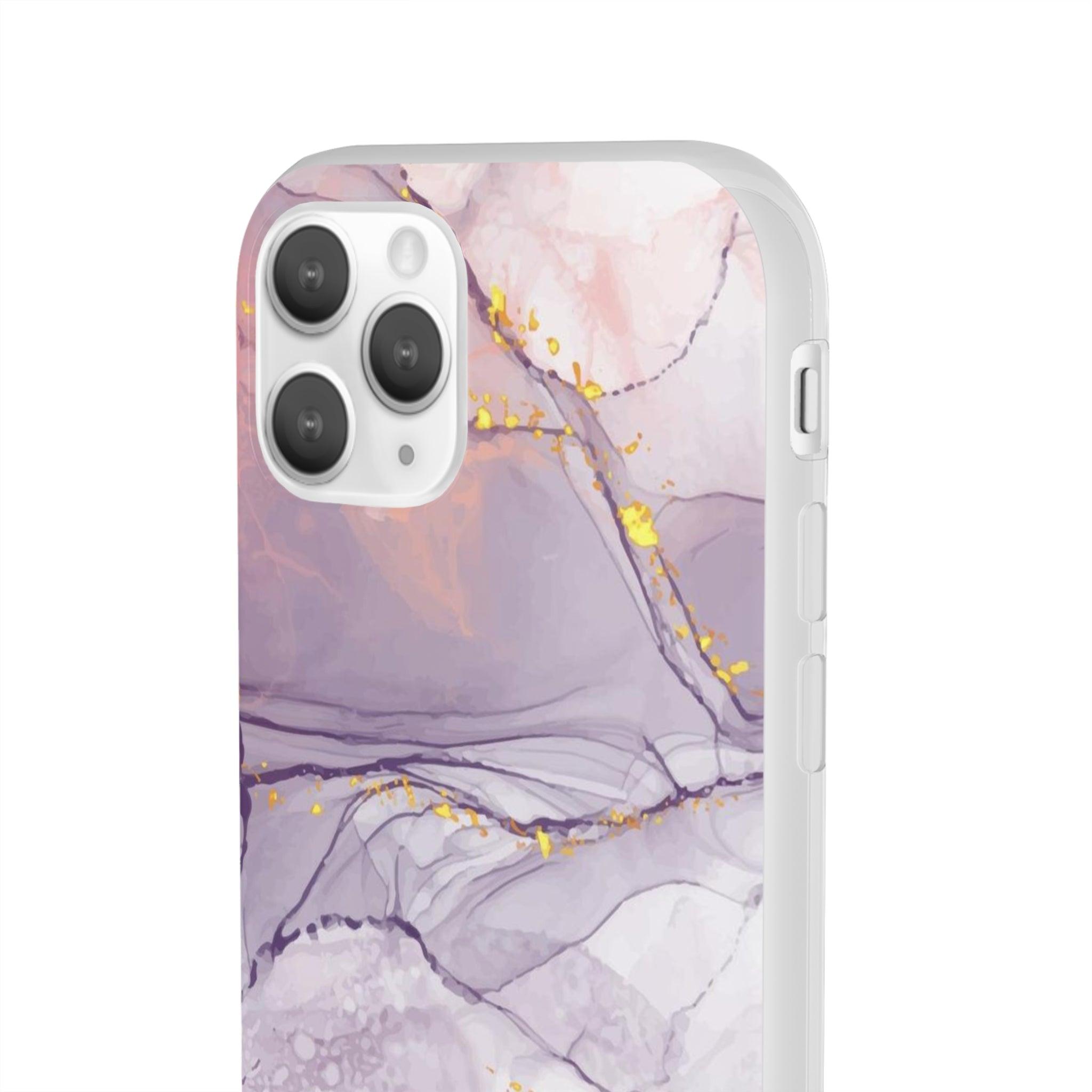 Lavender Marble Slim - PrettyKase